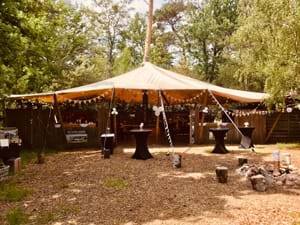 Outdoors Holten: teambuilding weekend met overnachting voor max. 100 deelnemers in leuke bungalows