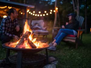 Evenementenlocatie met overnachting in Forest Cabins Drents Friese Wold: ultieme kampvuurgevoel